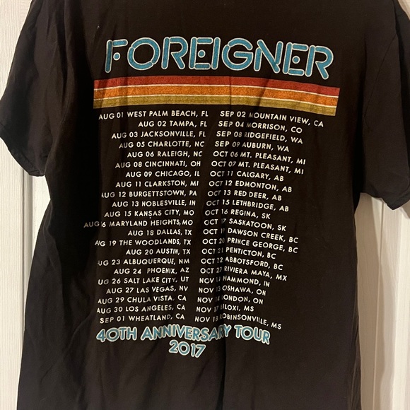 Foreigner Concert Tee - Picture 2 of 3